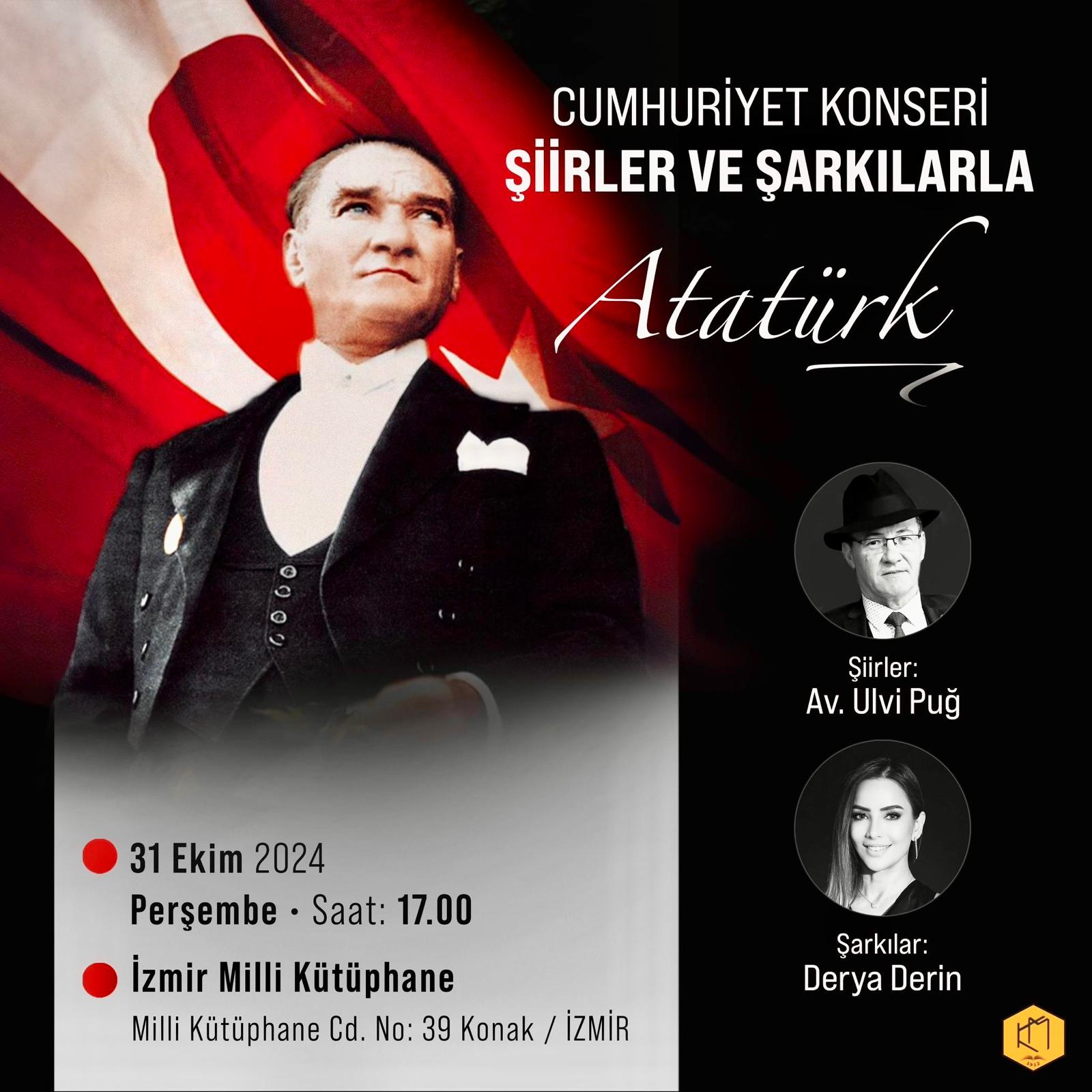 Cumhuriyet Konseri Şiirlerle Şarkılarla Atatürk